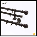 fashion durable triple curtain rods